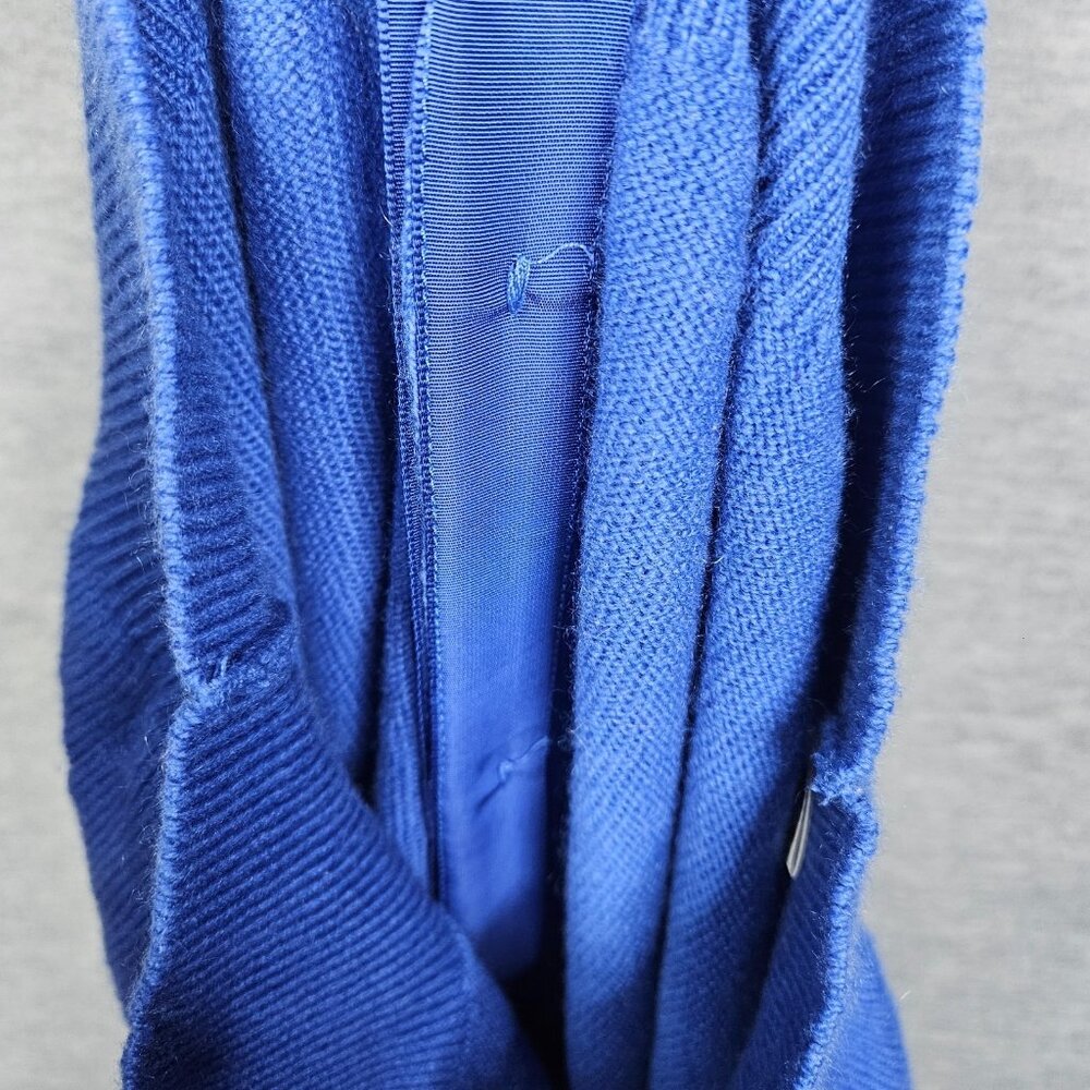 Johnstons Of Elgin Blue 100% Cashmere Golden Button Cardigan 40" 102cm - Picture 3 of 11